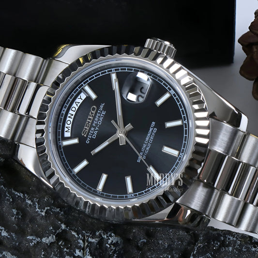 Seiko Daydate Black