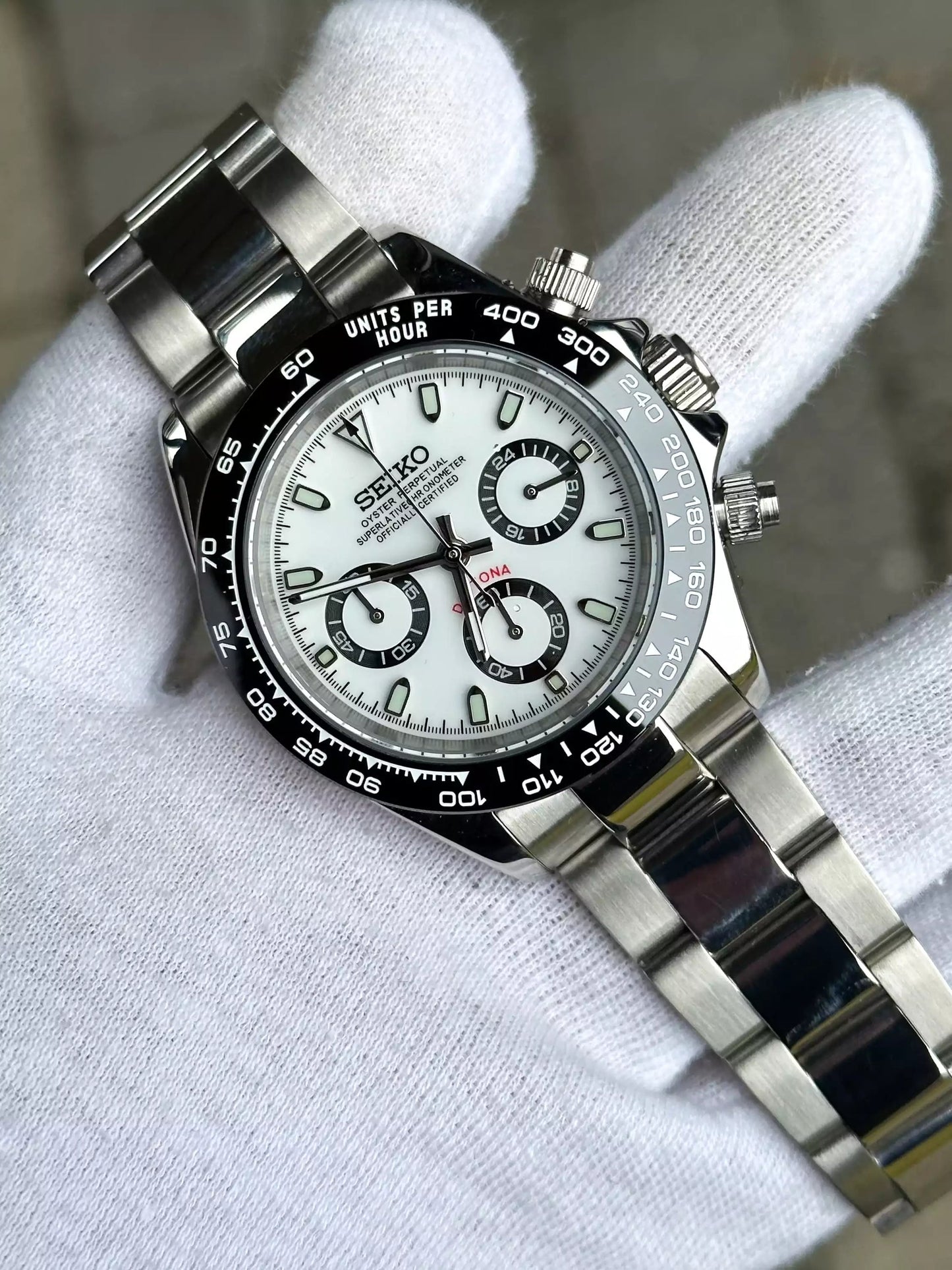 Seiko Daytona Panda