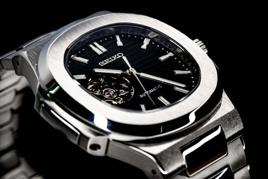 Seiko Nautilus Openheart Black