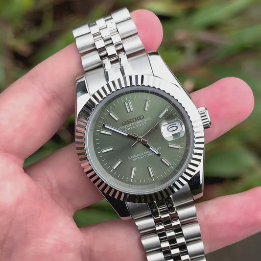 Seiko Datejust Olive Green