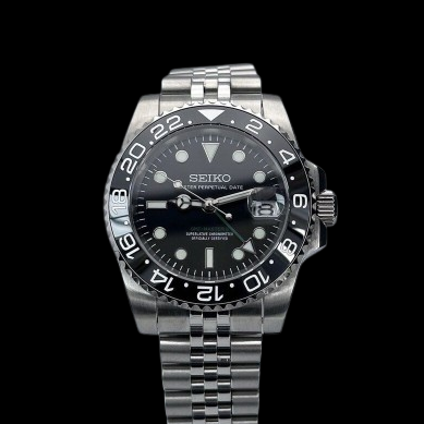 Seiko GMT Black
