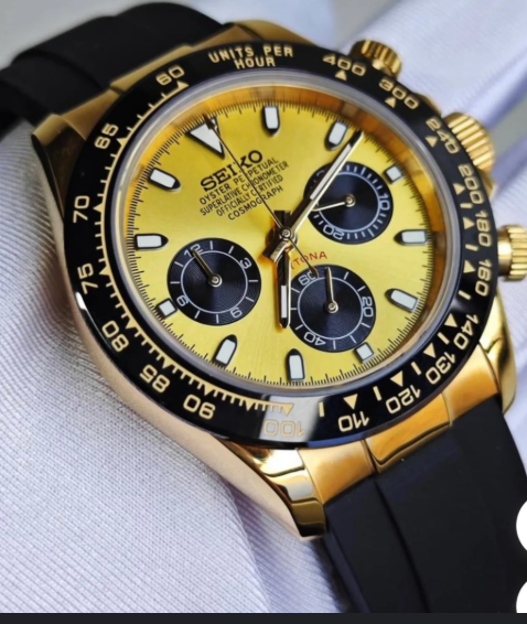 Seiko Daytona Golden Noir