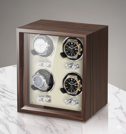 Caja de relojes giratoria