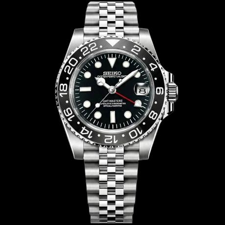 Seiko GMT Black