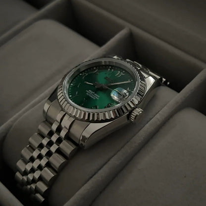Seiko Datejust Arabic Green