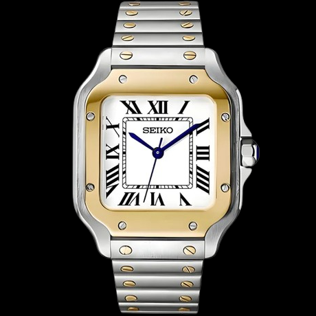 Seiko Santos Two Tone