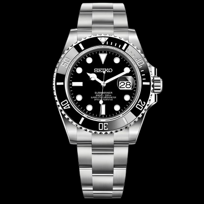 Seiko Submariner Black