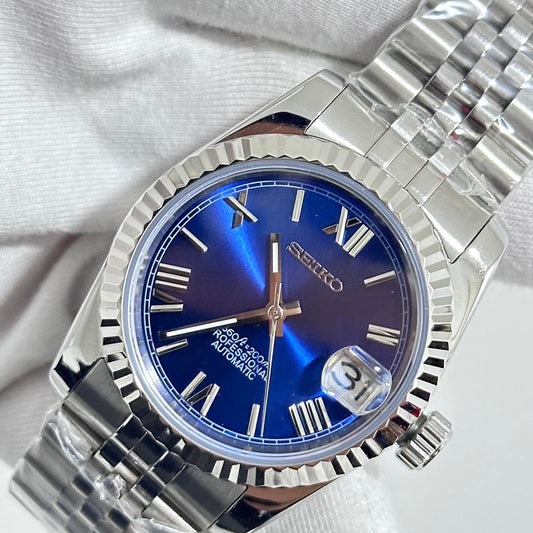 Seiko Datejust Roman Blue