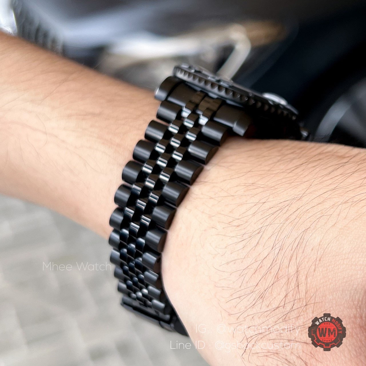 Seiko GMT Triple Black