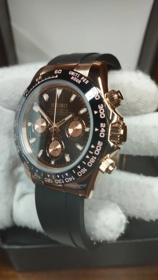 Seiko Daytona Rose Gold Phantom