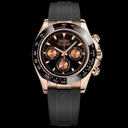 Seiko Daytona Rose Gold Phantom